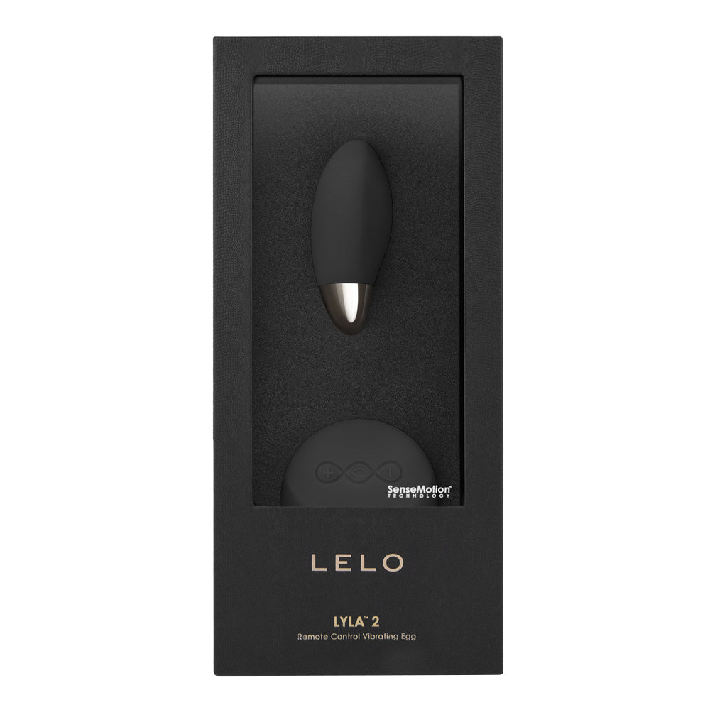 Lelo - Lyla 2 Sensemotion Remote Control Bullet Vibrator Black