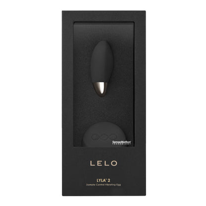 Lelo - Lyla 2 Sensemotion Alat Penggetar Kawalan Jauh Bullet Hitam