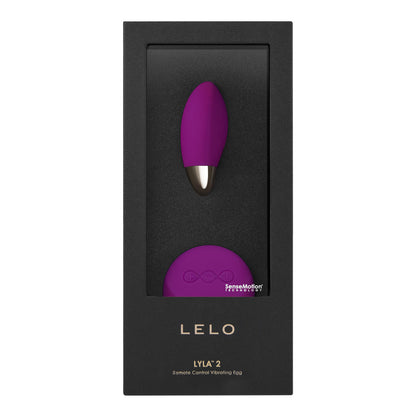 Lelo - Lyla 2 Sensemotion Alat Penggetar Kawalan Jauh Bullet Ungu
