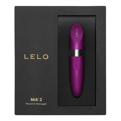 Lelo - Penggetar Kelentit Boleh Dicas Semula Mia 2 Usb Ungu