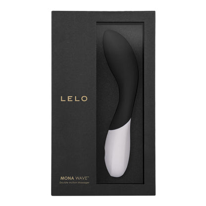 Lelo - Penggetar G Spot Boleh Dicas Mona Wave Hitam