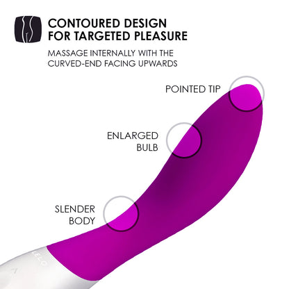 Lelo - Mona Wave Pengecas G Spot Vibrator Ungu