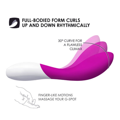 Lelo - Mona Wave Pengecas G Spot Vibrator Ungu