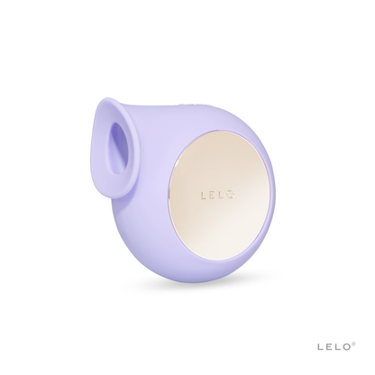 Lelo - Alat Pengurut Klitoris Sonik Boleh Dicas Semula Sila (Ungu Muda)