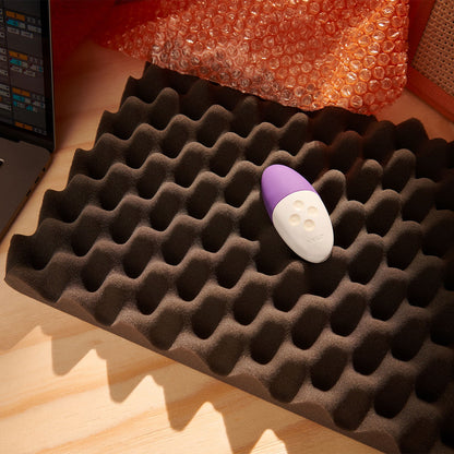 Lelo - Siri 3 Vibrator Klitoris Diaktifkan Bunyi Lavender Tenang