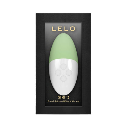 Lelo - Siri 3 Sound-Activated Clitoral Vibrator Pistachio Cream