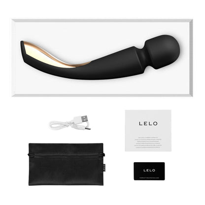 Lelo - Smart Wand 2 Large Rechargeable Body Massager Hitam