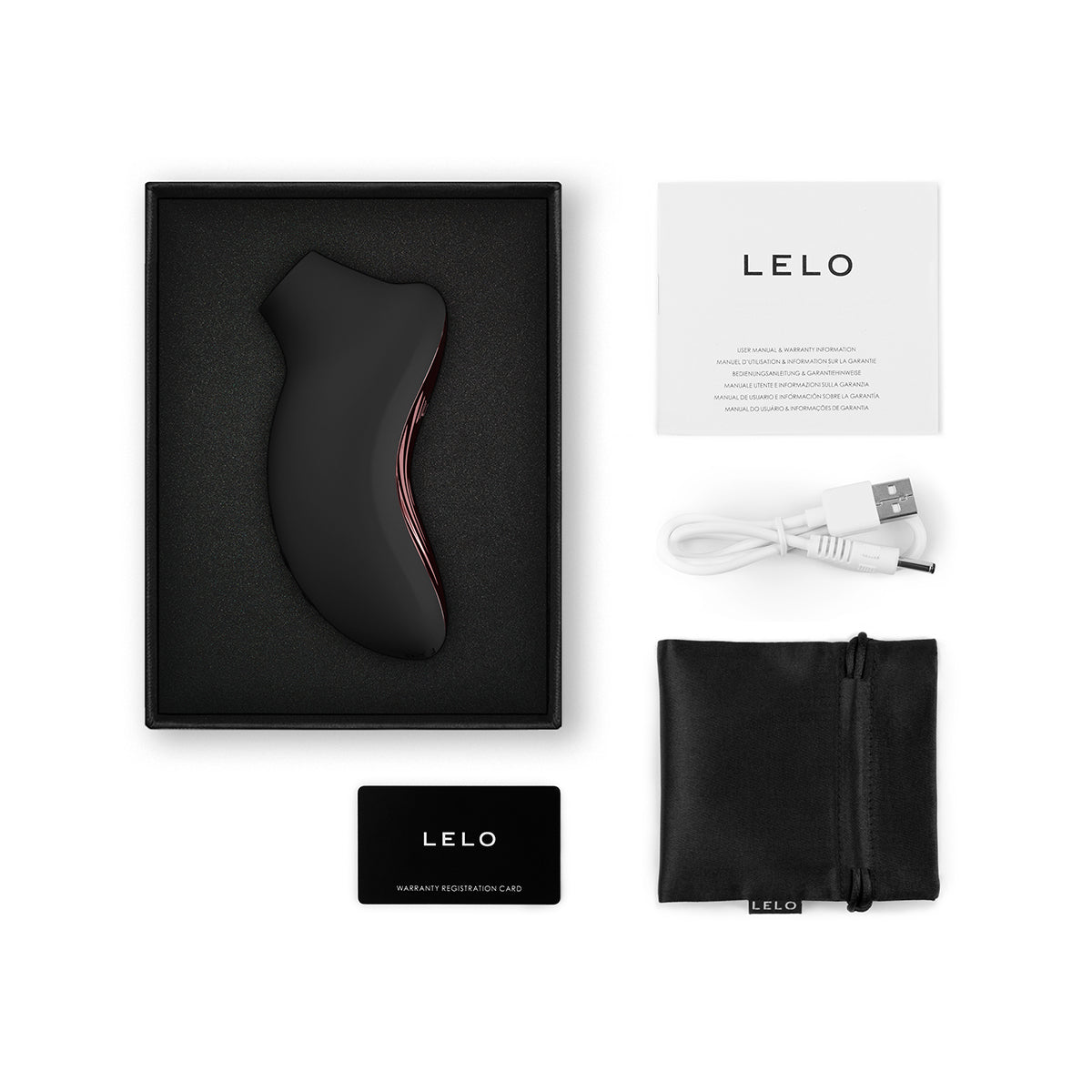 Lelo - Sona 3 Cruise App-Controlled Clitoral Toy Black