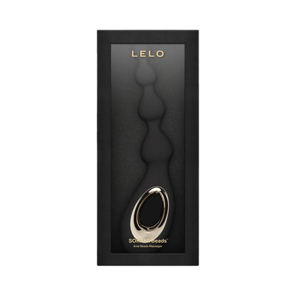 Lelo - Soraya Beads Perangsang Dubur Silikon Boleh Dicas Semula Hitam