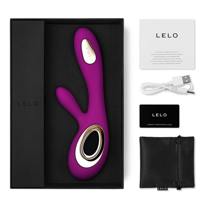 Lelo - Penggetar Arnab Soraya Wave (Deep Rose)