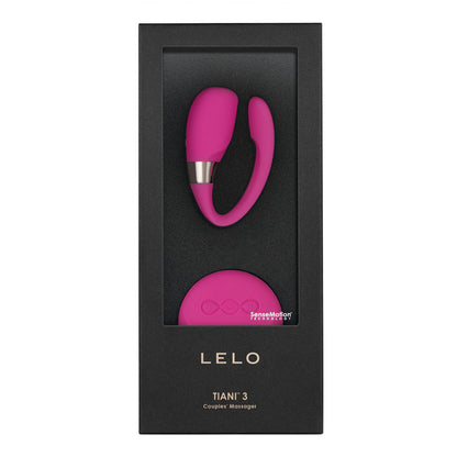 Lelo - Penggetar Pasangan Kawalan Jauh Tiani 3 Sensemotion (Ceri)