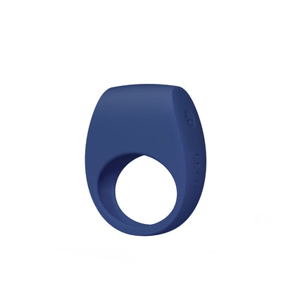Lelo - Tor 3 App-Controlled Vibrating Couple's Ring Base Blue (Lilin Urut Percuma)