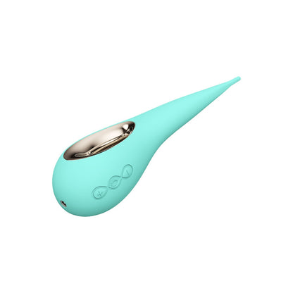 Lelo - Dot Pengecas Boleh Dicas semula Penggetar Titik Klitoris (Aqua)