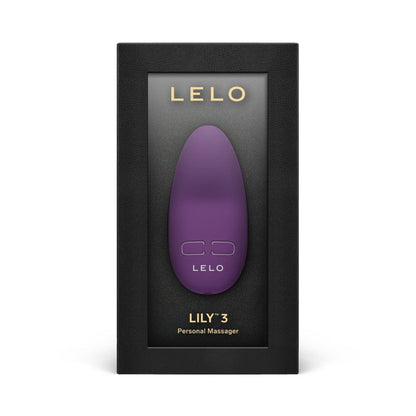 Lelo - Lily 3 Mini Pengurut Peribadi Bergetar Plum Gelap