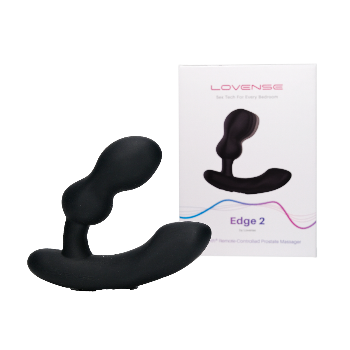 Lovense Edge 2 Prostate Massager (App-Controlled & Adjustable)