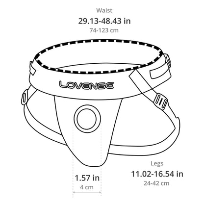 Lovense - Harness Tali Boleh Laras-On dengan O-Ring Fleksibel