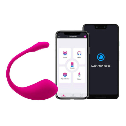 Lovense - Lush Gen 2 Vibrator Peluru Telur Silikon Kawalan Aplikasi