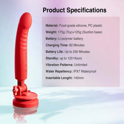 Lovense - Mission 2 Dildo Cawan Sedutan Kawalan Aplikasi Sensitif Sentuhan