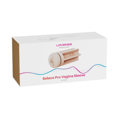 Lovense - Sarung Bentuk Faraj untuk Pelir Palsu Automatik Solace Pro