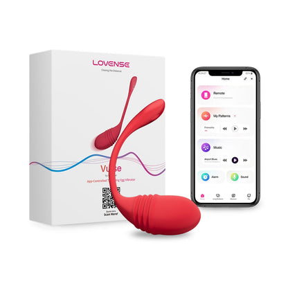 Lovense Vulse – Penggetar Telur Dorong Boleh Dipakai & Dikawal Aplikasi