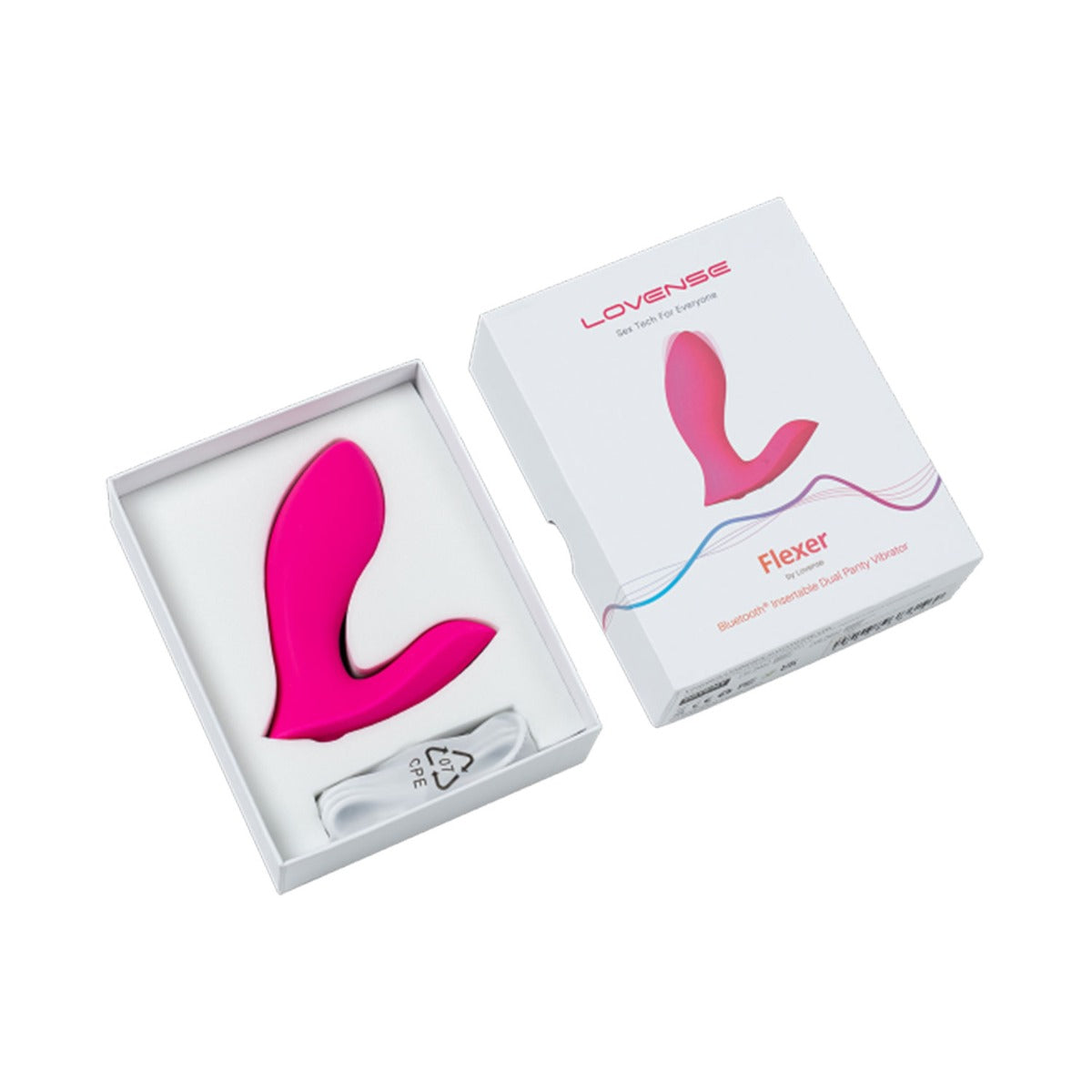 Lovense - Flexer App-Controlled Dual Stimulation Panty Vibrator