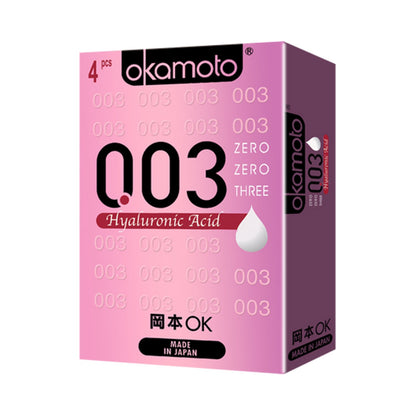 Kondom Asid Hyaluronik Okamoto - 003 Zero Zero Three Kotak 4