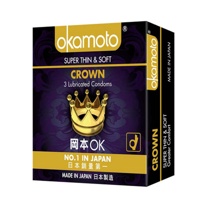 Okamoto - Kondom Crown Kotak 3
