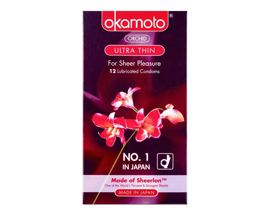 Okamoto - Orchid Ultra Thin Condom 12Pcs