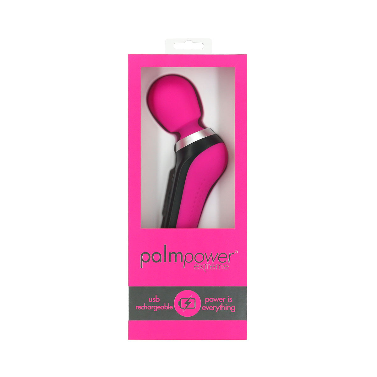 PalmPower - Extreme Clitoral Wand Massager Pink