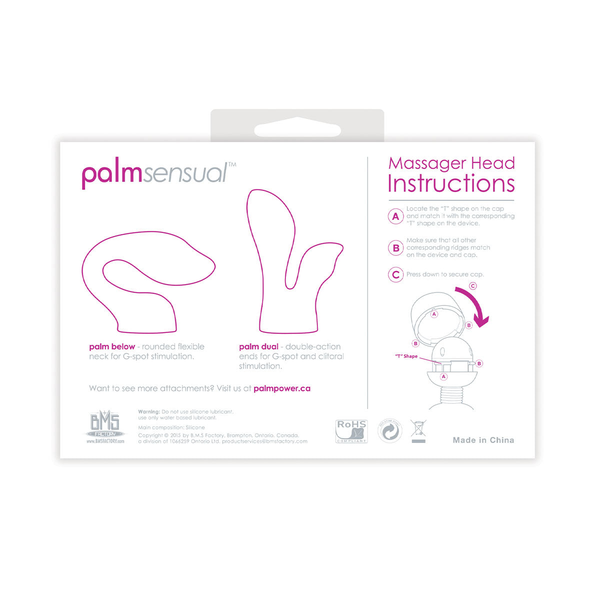 PalmPower - PalmSensual Head Attachments for PalmPower