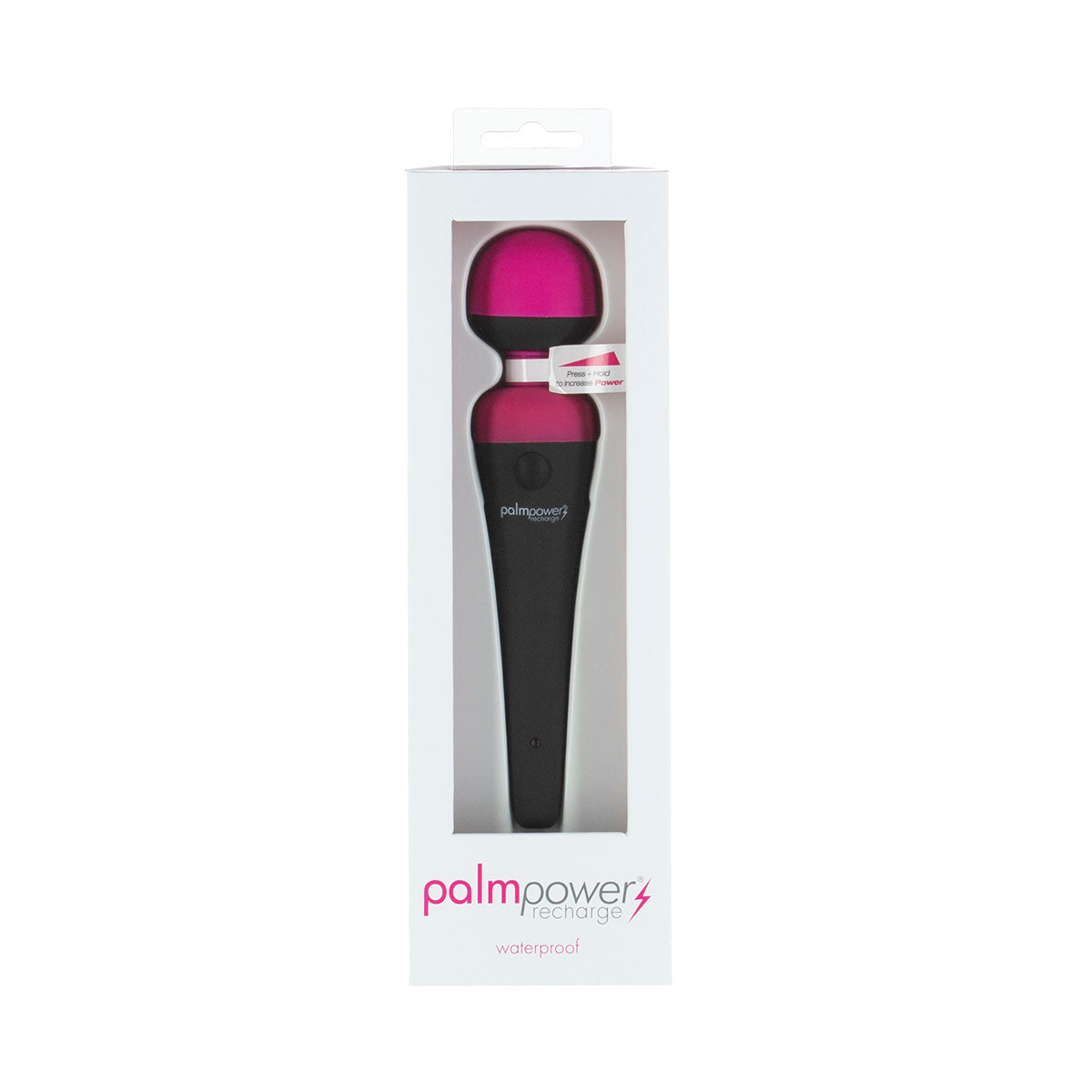 PalmPower - Recharge Clitoral Wand Massager Pink