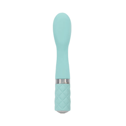 Pillow Talk - Penggetar G-spot Sassy Warna Biru Firus