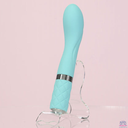 Pillow Talk - Penggetar G-spot Sassy Warna Biru Firus