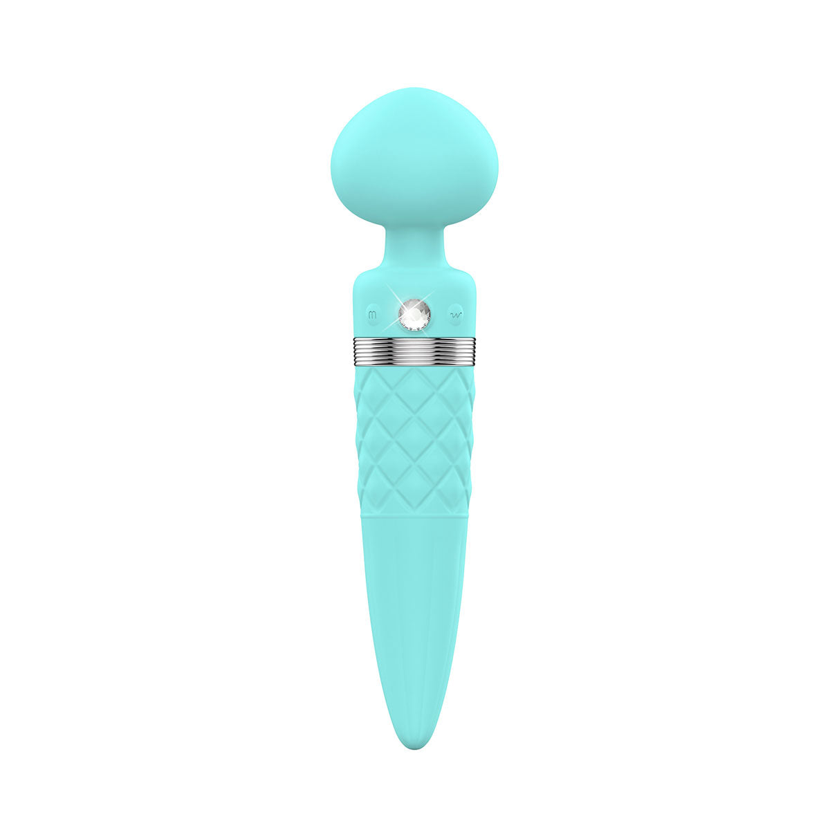 Pillow Talk - Sultry Dual-Ended Rotating and Warming Massager Teal