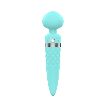 Pillow Talk - Urutan Panas Bergilir Dua Hujung yang Menggoda Warna Teal