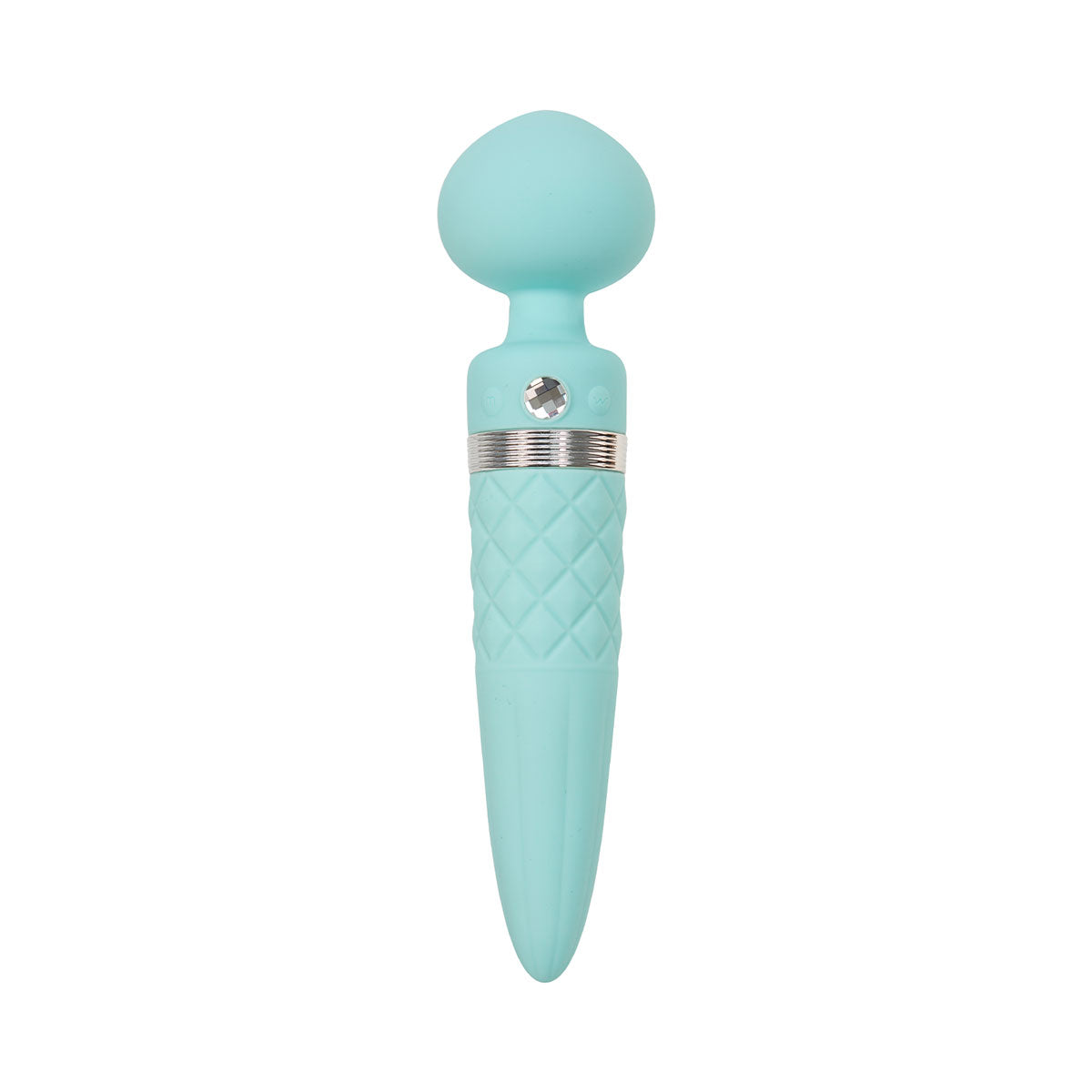 Pillow Talk - Sultry Dual-Ended Rotating and Warming Massager Teal