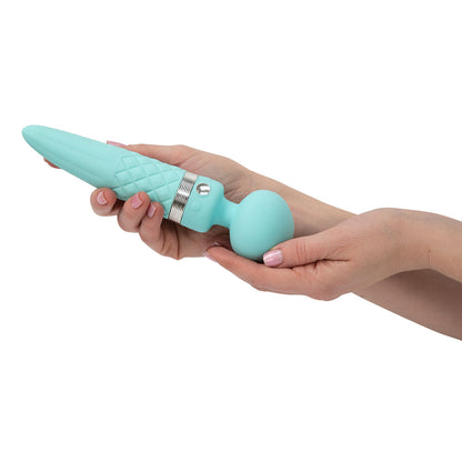 Pillow Talk - Urutan Panas Bergilir Dua Hujung yang Menggoda Warna Teal