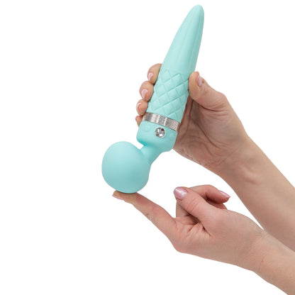 Pillow Talk - Urutan Panas Bergilir Dua Hujung yang Menggoda Warna Teal