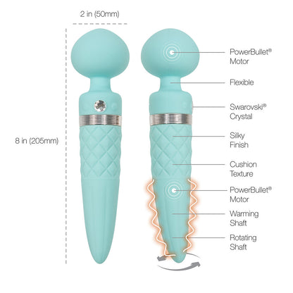 Pillow Talk - Urutan Panas Bergilir Dua Hujung yang Menggoda Warna Teal