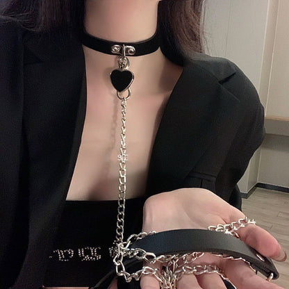 Ping Xian - Tali Leher Kulit Kolar Kasih Sayang Hitam