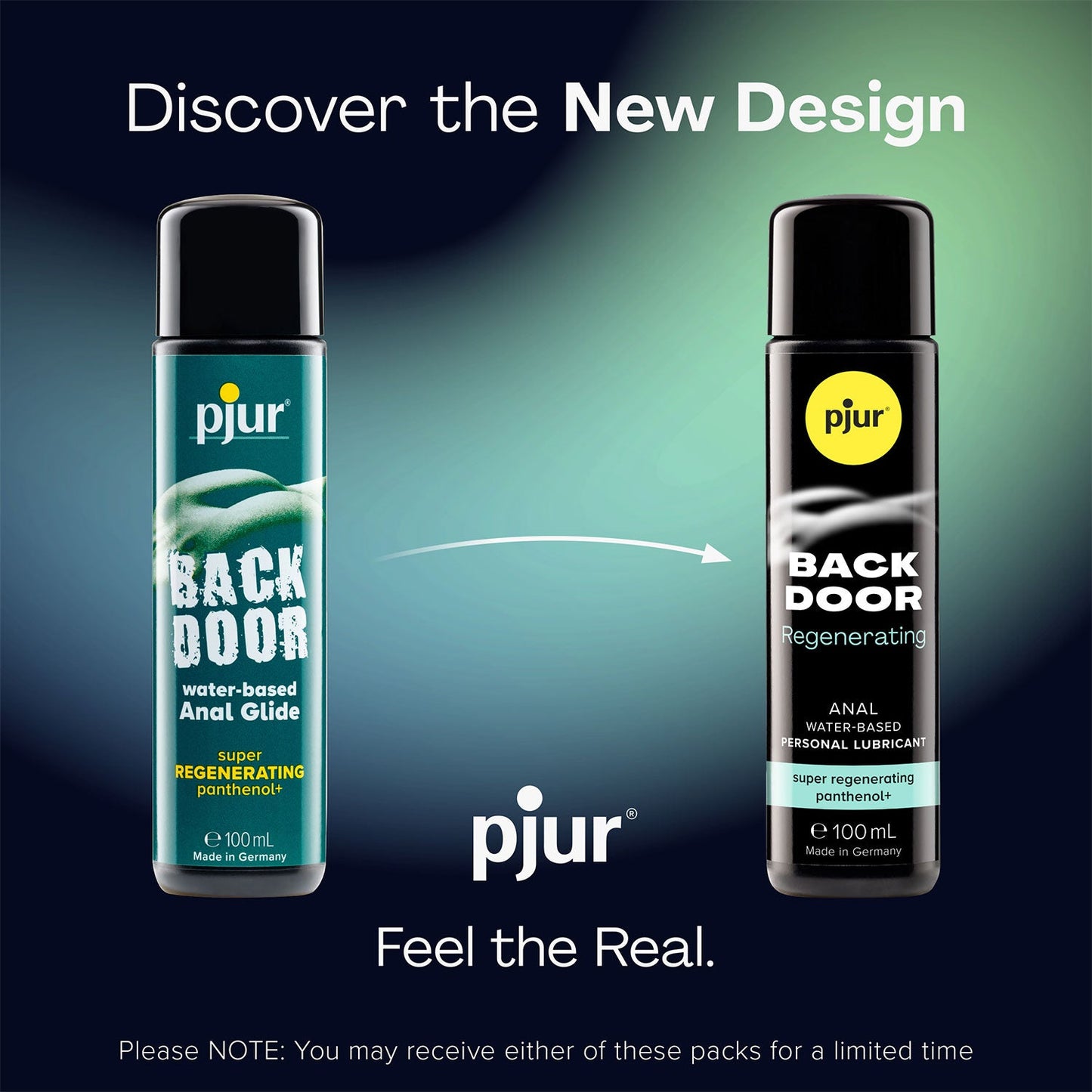 Pjur - Back Door Super Regenerating With Panthenol+ Water Based Anal Glide 100ml