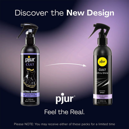 Pjur - Cult Ultra Shine Semburan Berkilau untuk Getah dan Lateks 250ml