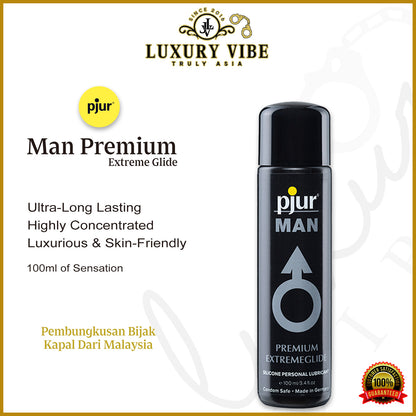 Pjur Man Pelincir Silikon Extreme Glide Pekat 100ml