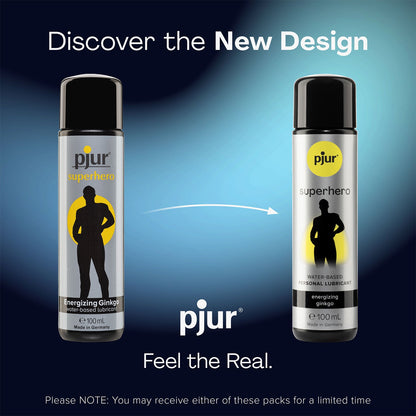 Pjur - Pelincir Berasaskan Air Diperkaya Gingko Superhero 100ml