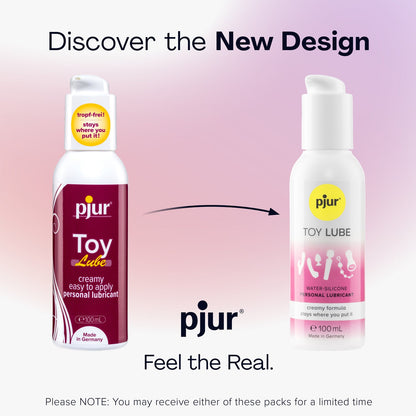 Pjur Toy Lube Hybrid – Pelincir Campuran Silikon-Air Selamat-untuk-Alat Mainan (100ml)