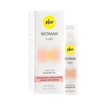 Pjur Woman Lust – Gel Orgasma Kelentit Bergetar (15ml)