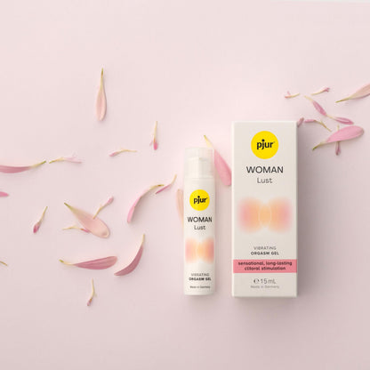 Pjur Woman Lust – Gel Orgasma Kelentit Bergetar (15ml)