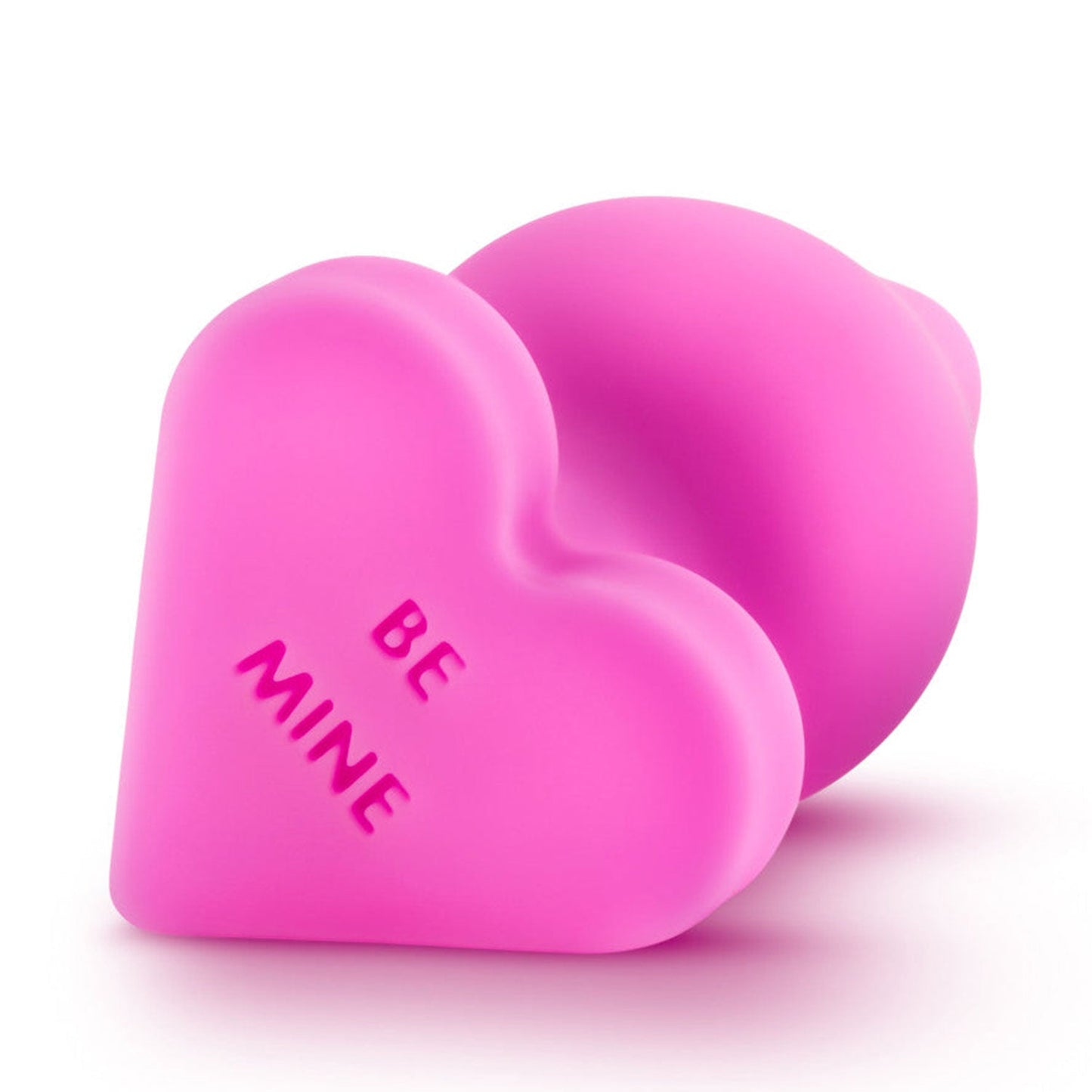 Play With Me - Naughty Candy Heart Be Mine 3.5 Inch Anal Plug Pink