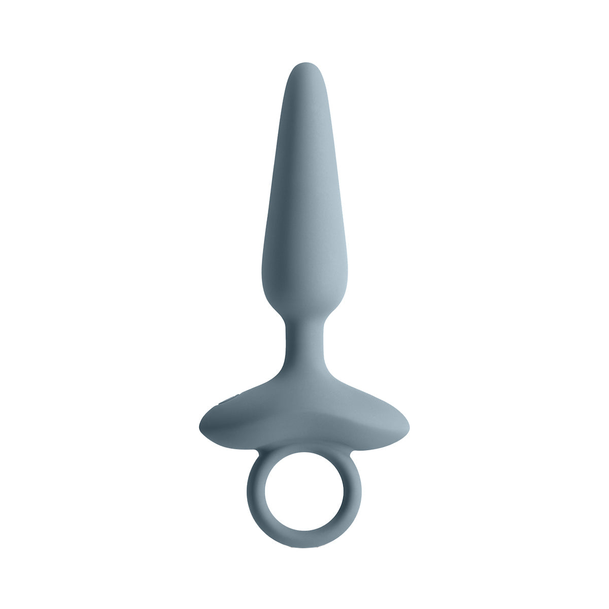 Renegade - Maverick Vibrating Silicone Anal Plug Gray