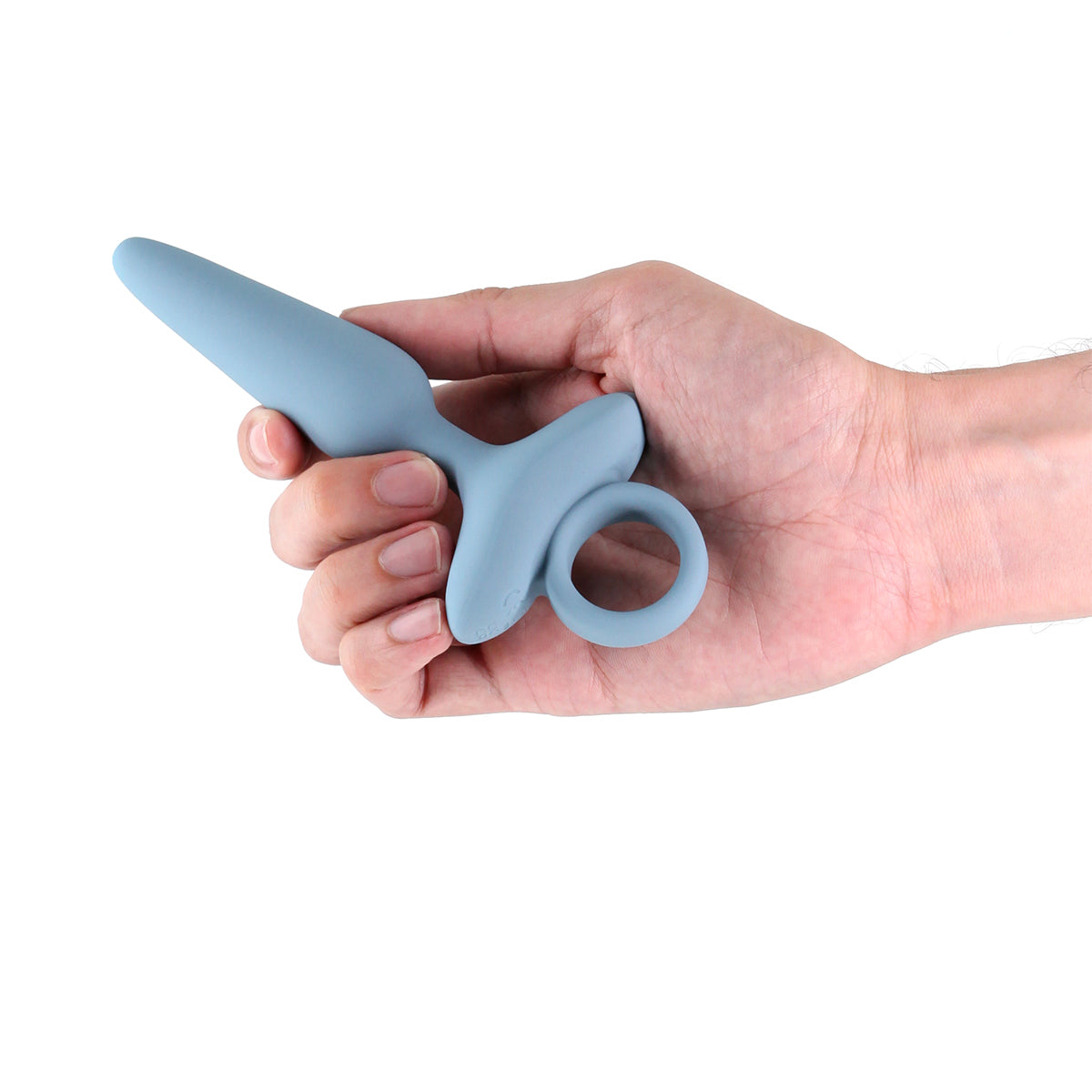 Renegade - Maverick Vibrating Silicone Anal Plug Gray